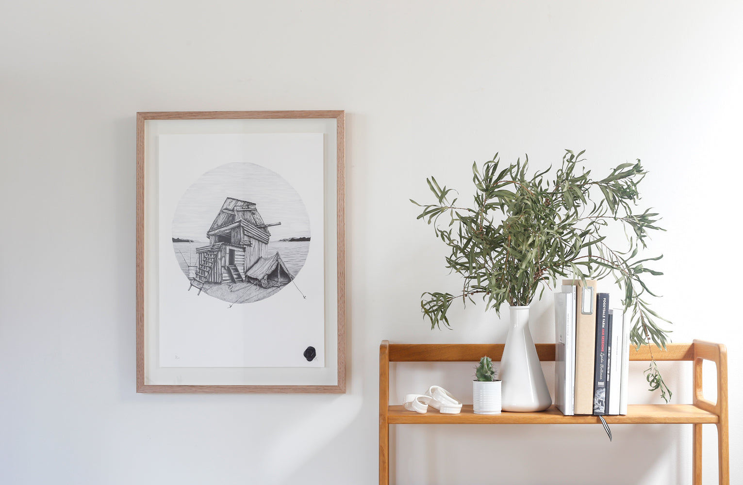 No WiFi Limited Edition Art Print by Lotte Hawley