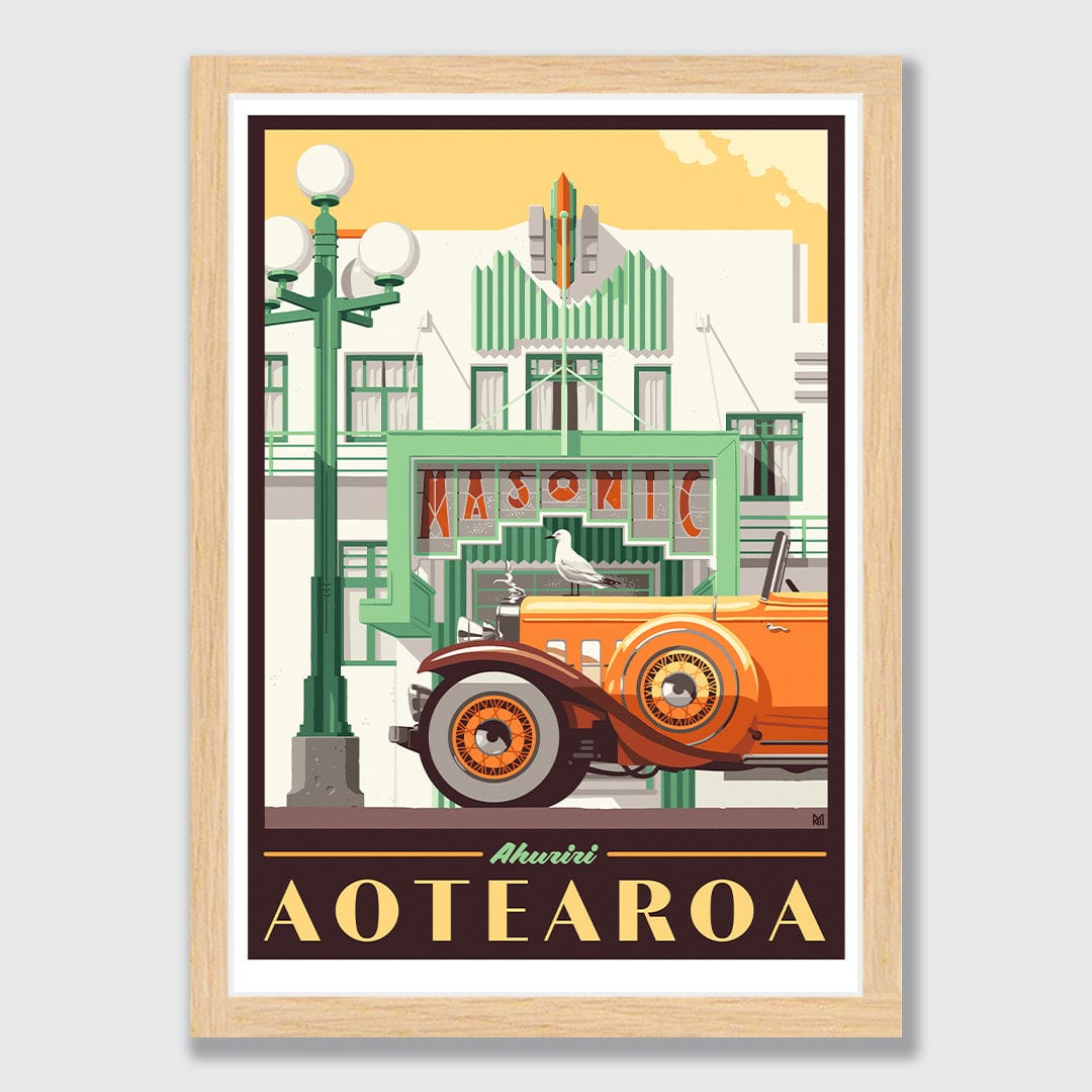 Ahuriri Art Print by Ross Murray