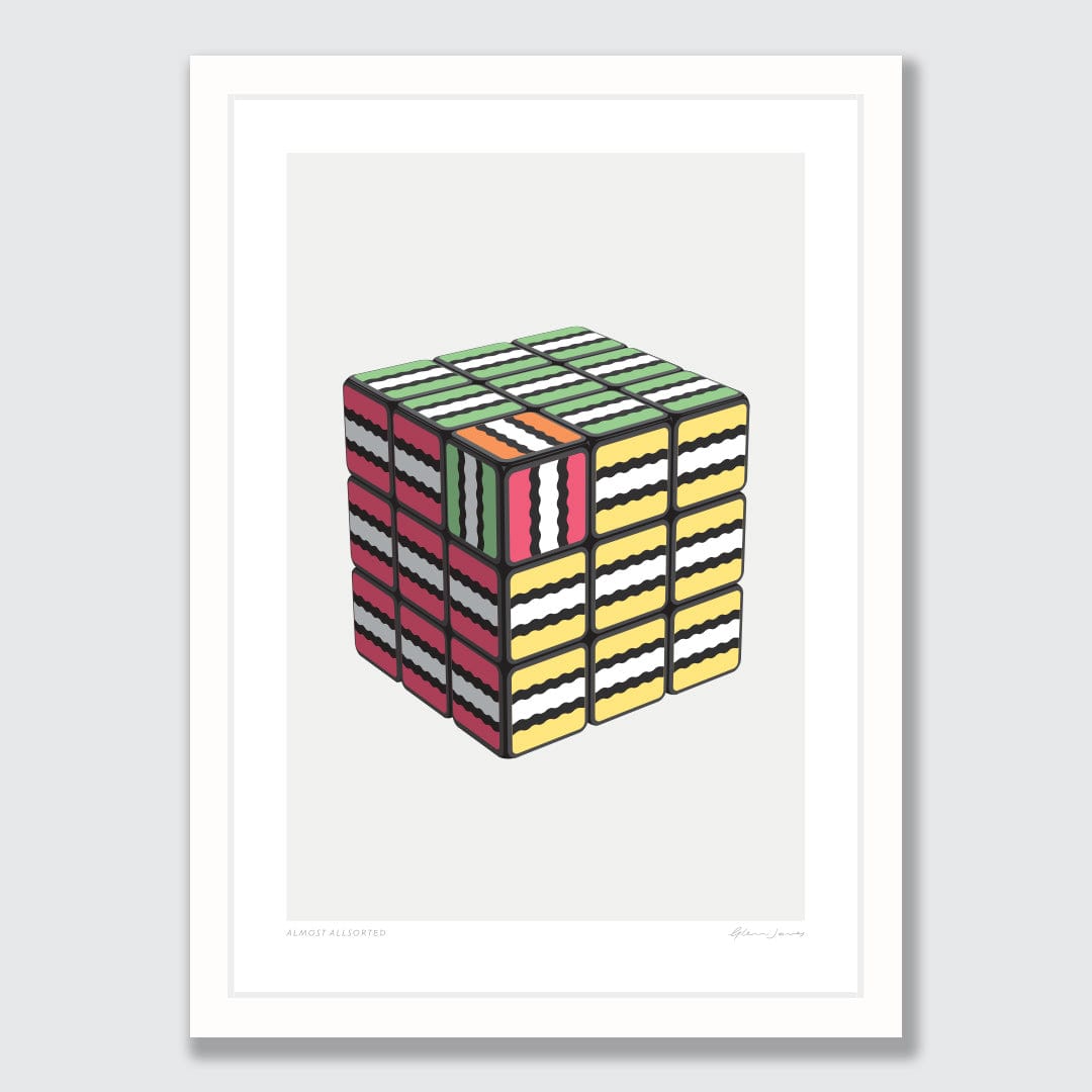 Almost Assorted Art Print by Glenn Jones