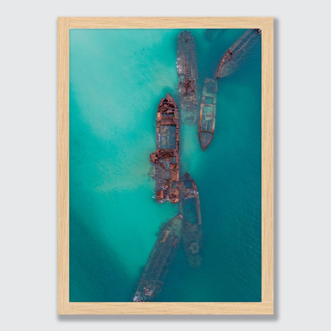 Battleships Photographic Print by Jeremy Cole