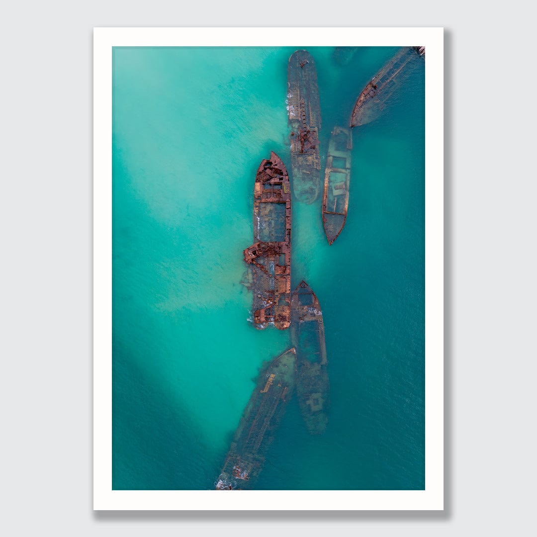 Battleships Photographic Print by Jeremy Cole