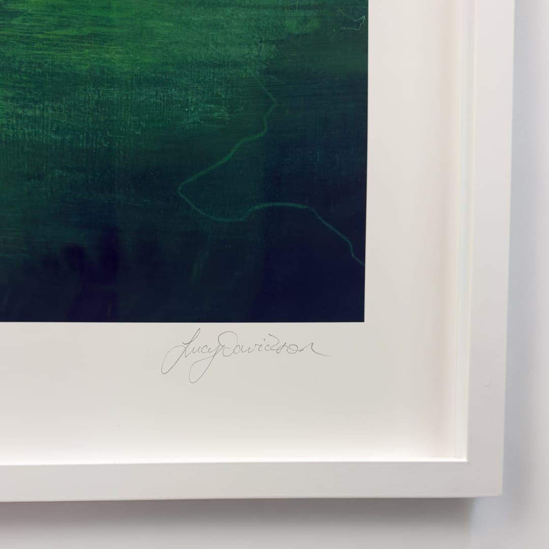 Bespoke Framed Reside Limited Edition Art Print by Lucy Davidson