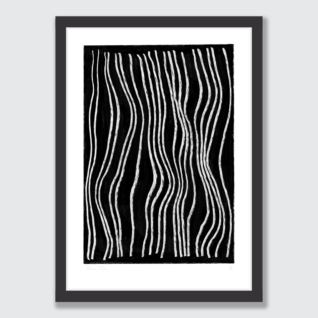 Black Drapes Art Print by Home Time