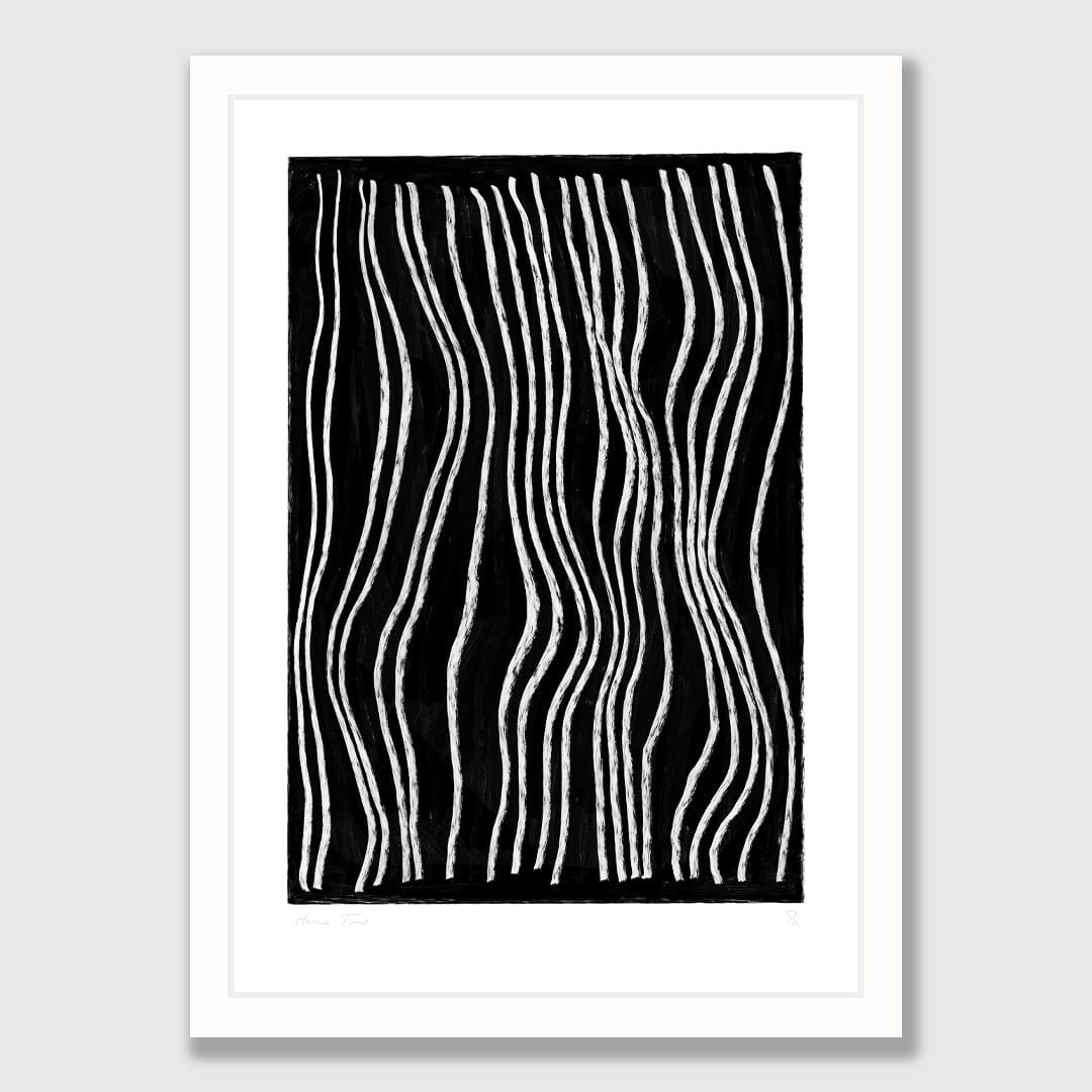 Black Drapes Art Print by Home Time