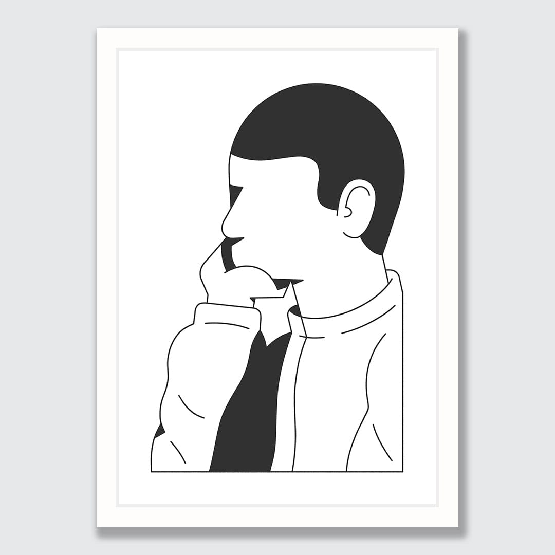 Block Art Print by Matt Jennings