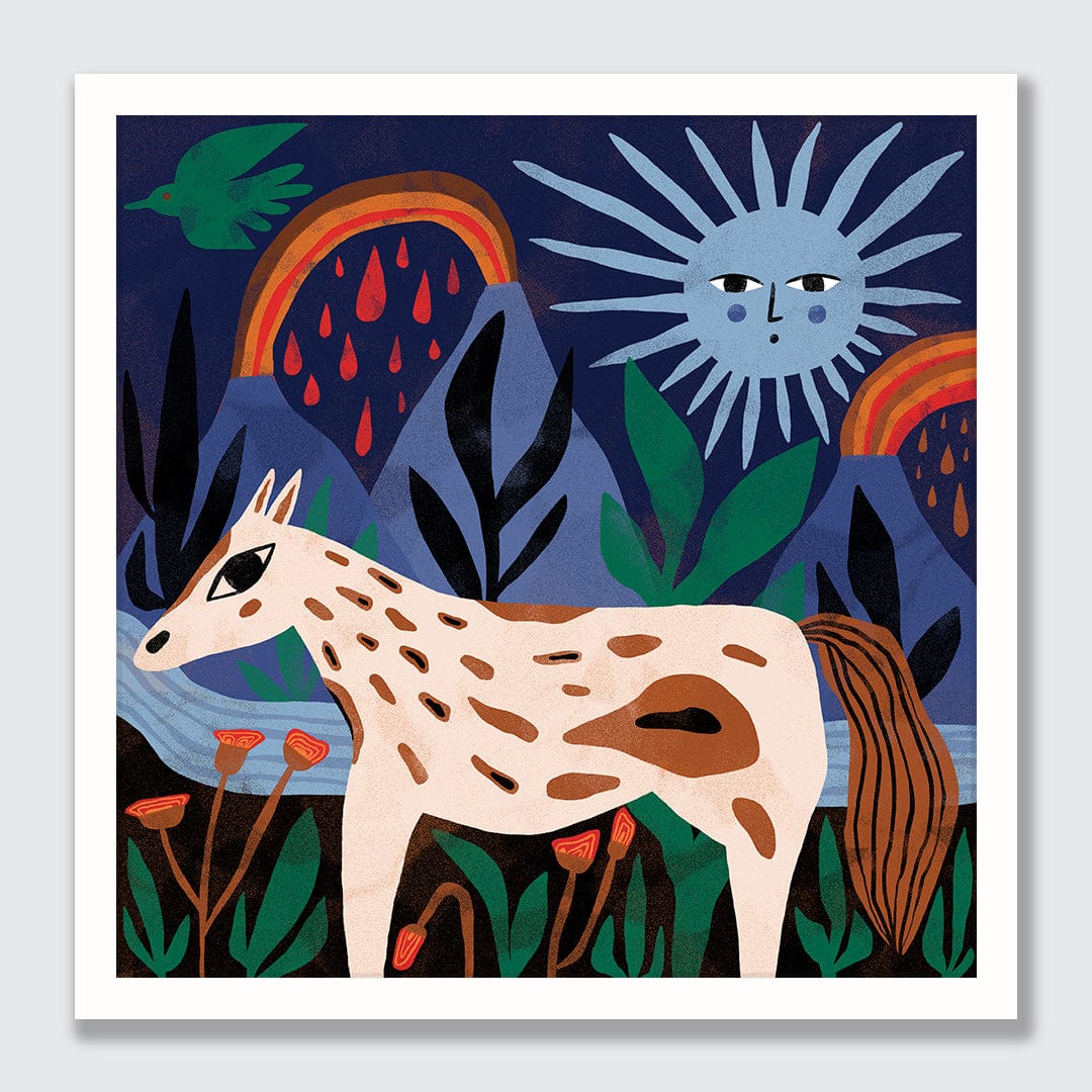 Campo Art Print by Agustina Shuan