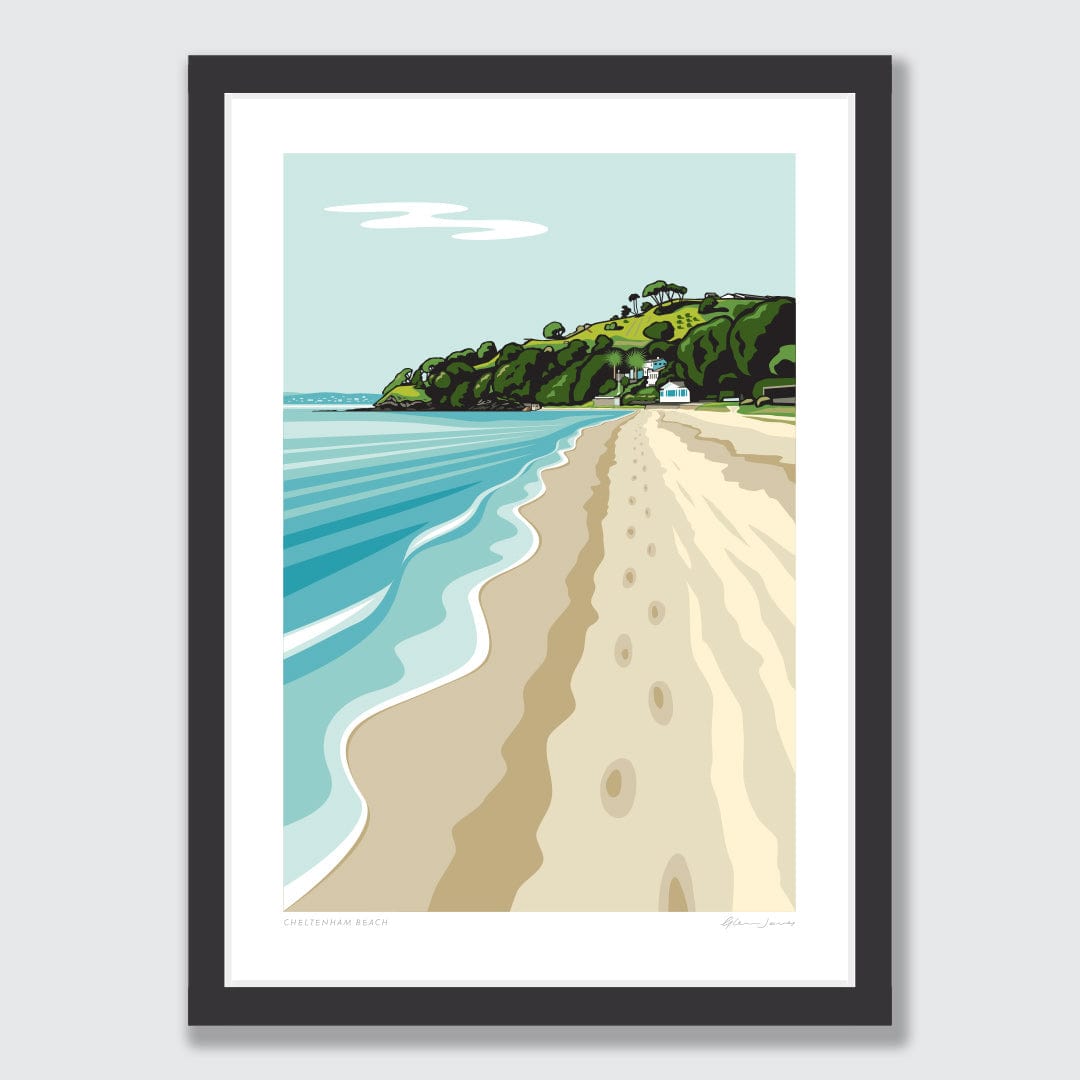 Cheltenham Beach Art Print by Glenn Jones