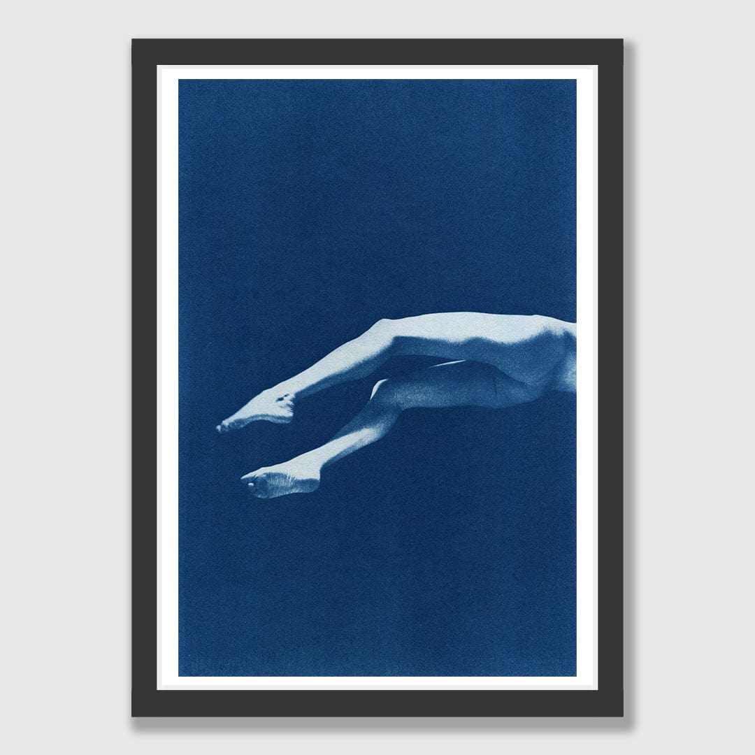 Chiaroscuro Legs 04 Limited Edition Cyanotype by Sophia Jenny