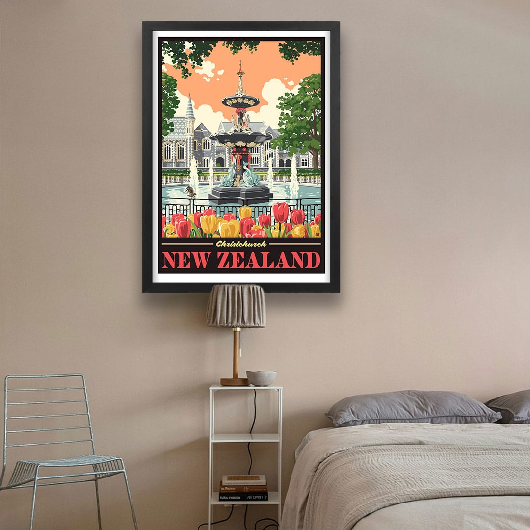 Christchurch Art Print by Ross Murray