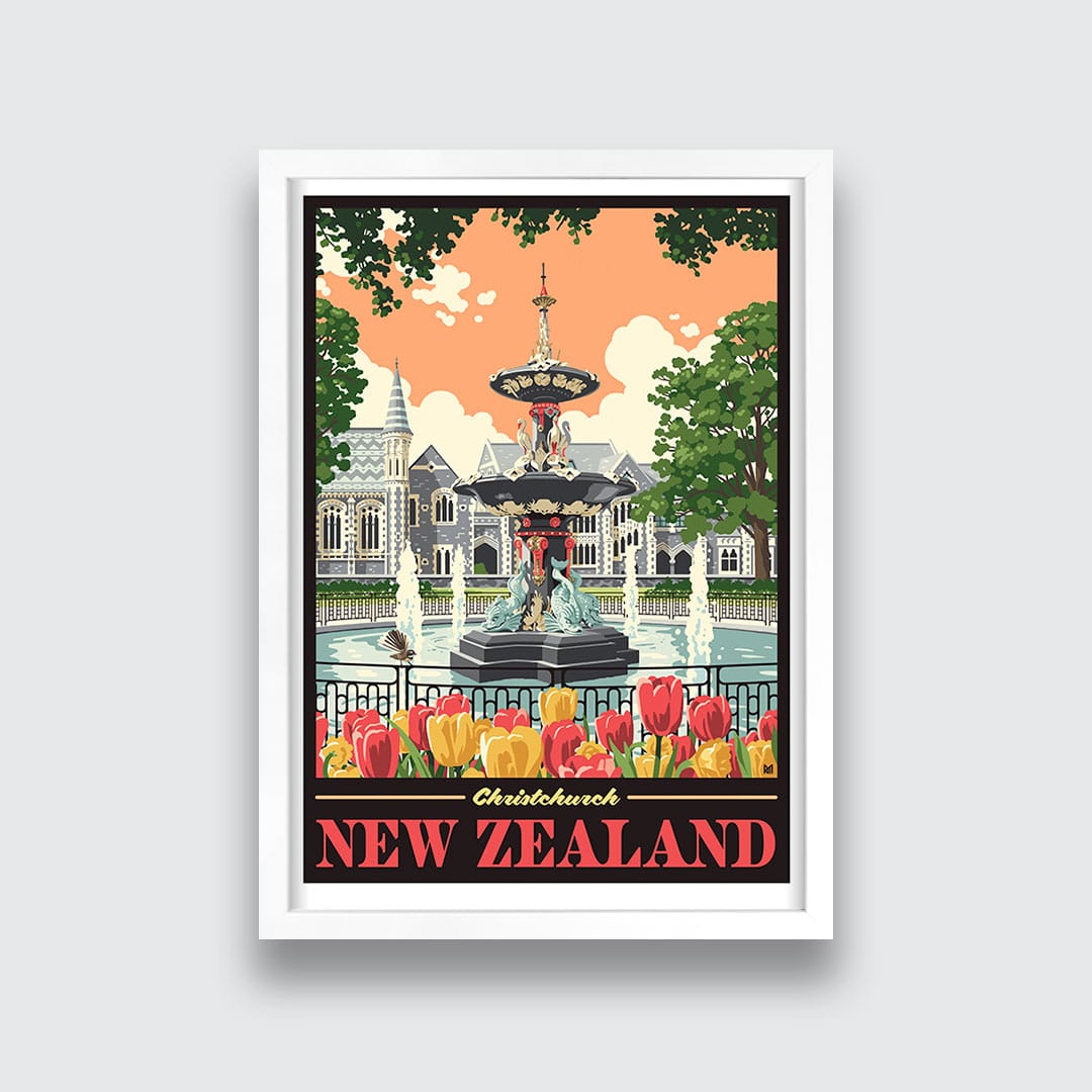 Christchurch Art Print by Ross Murray
