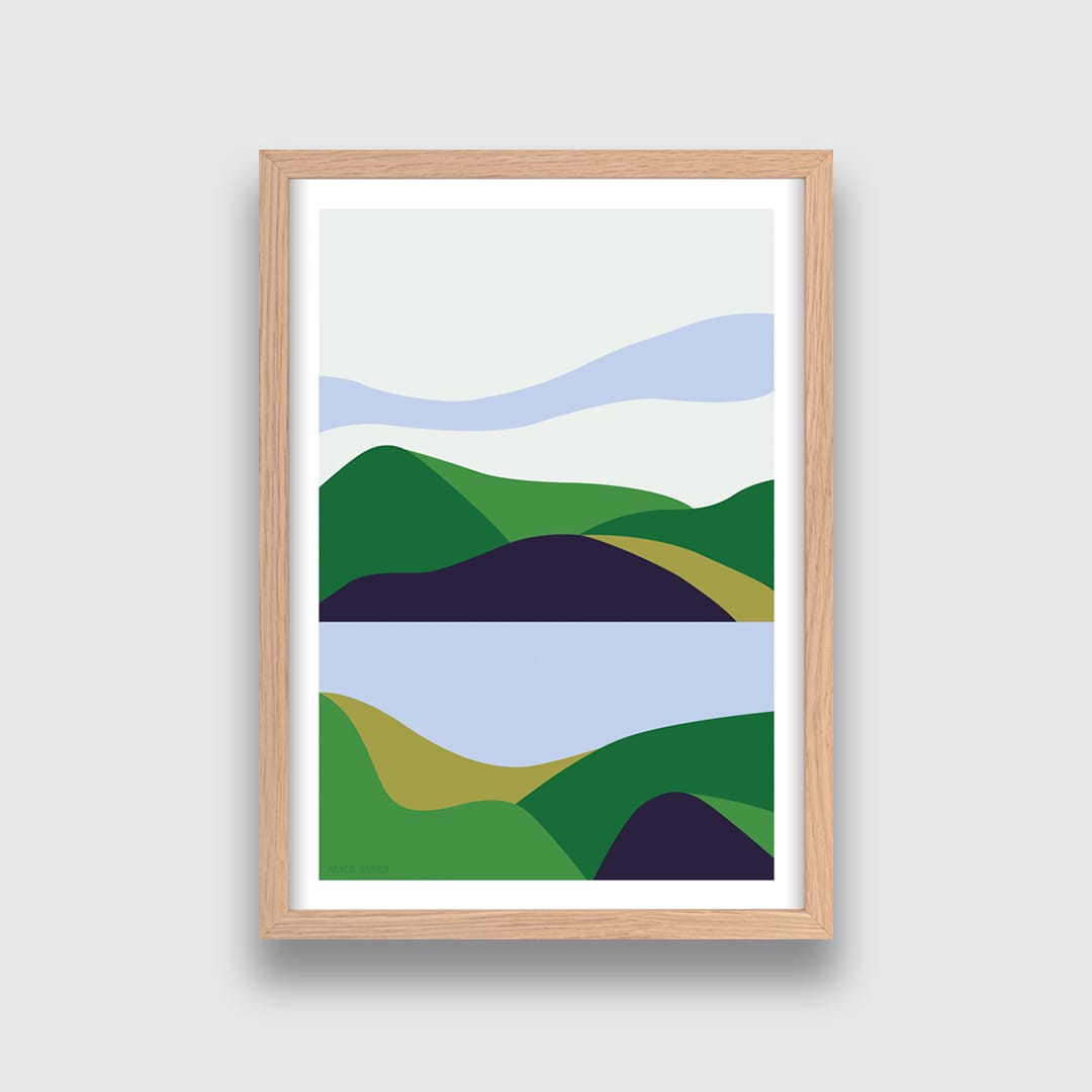 Cloud Across The Bay Art Print by Alice Berry