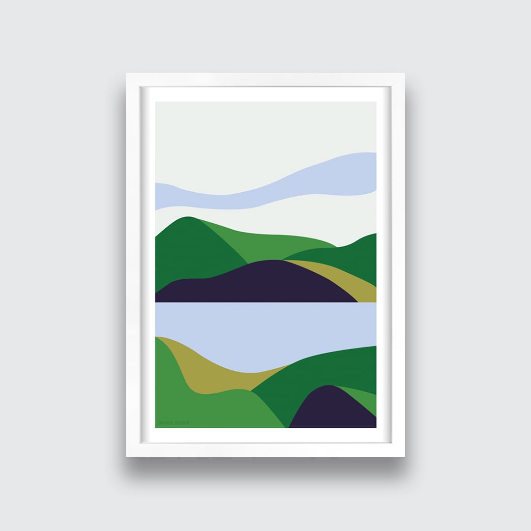 Cloud Across The Bay Art Print by Alice Berry