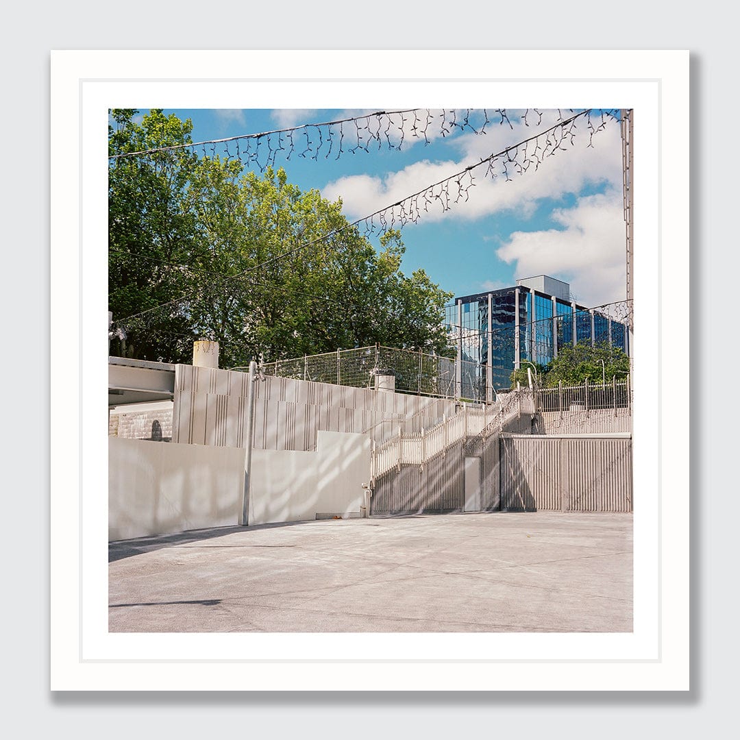 Concrete Playground Art Print by Curtis Bunker