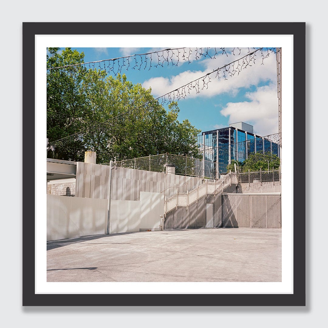 Concrete Playground Art Print by Curtis Bunker