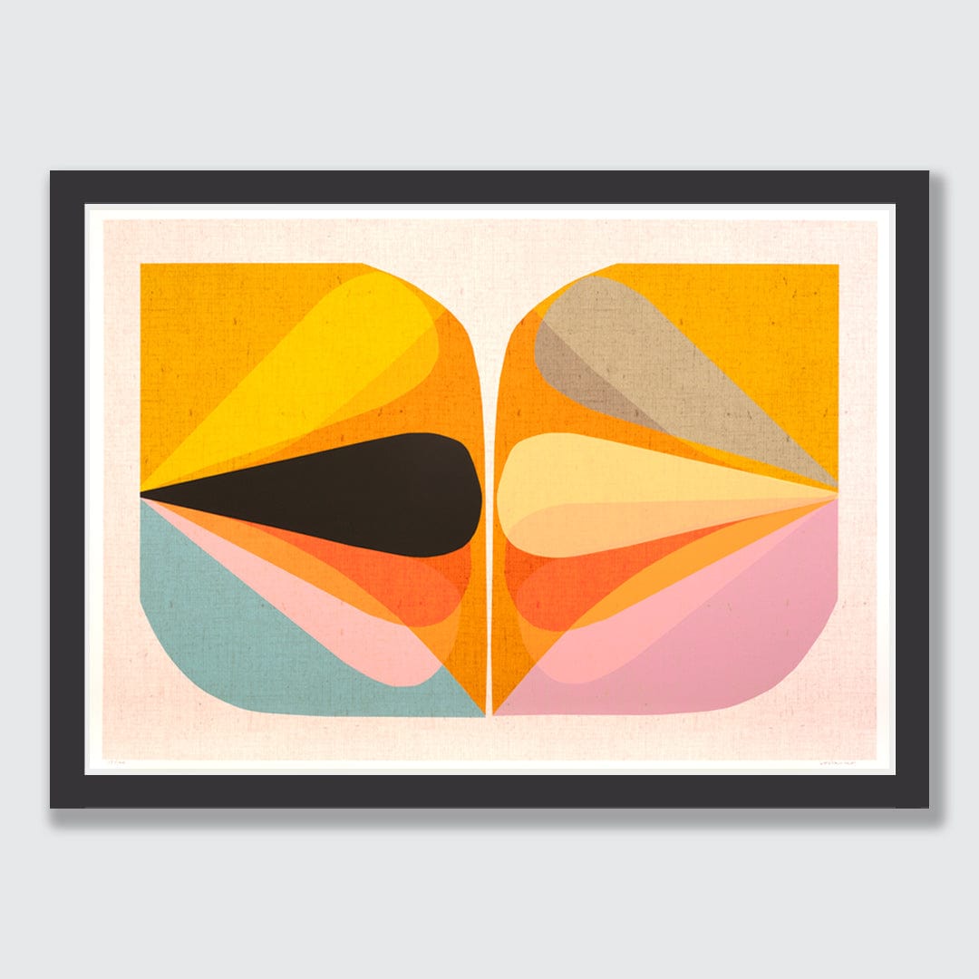 The Kiss II Limited Edition Art Print by Inaluxe