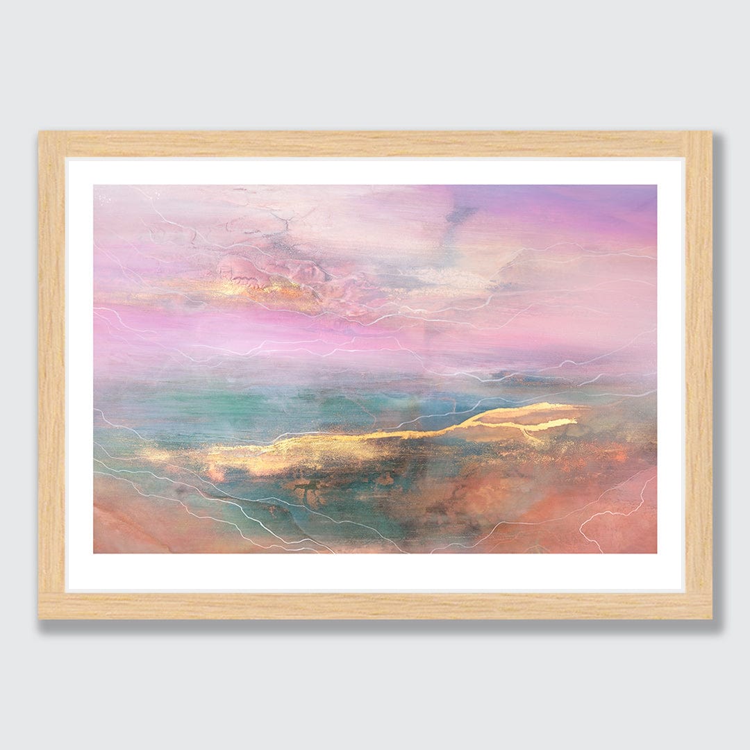 Longer Days Art Print by Lucy Davidson