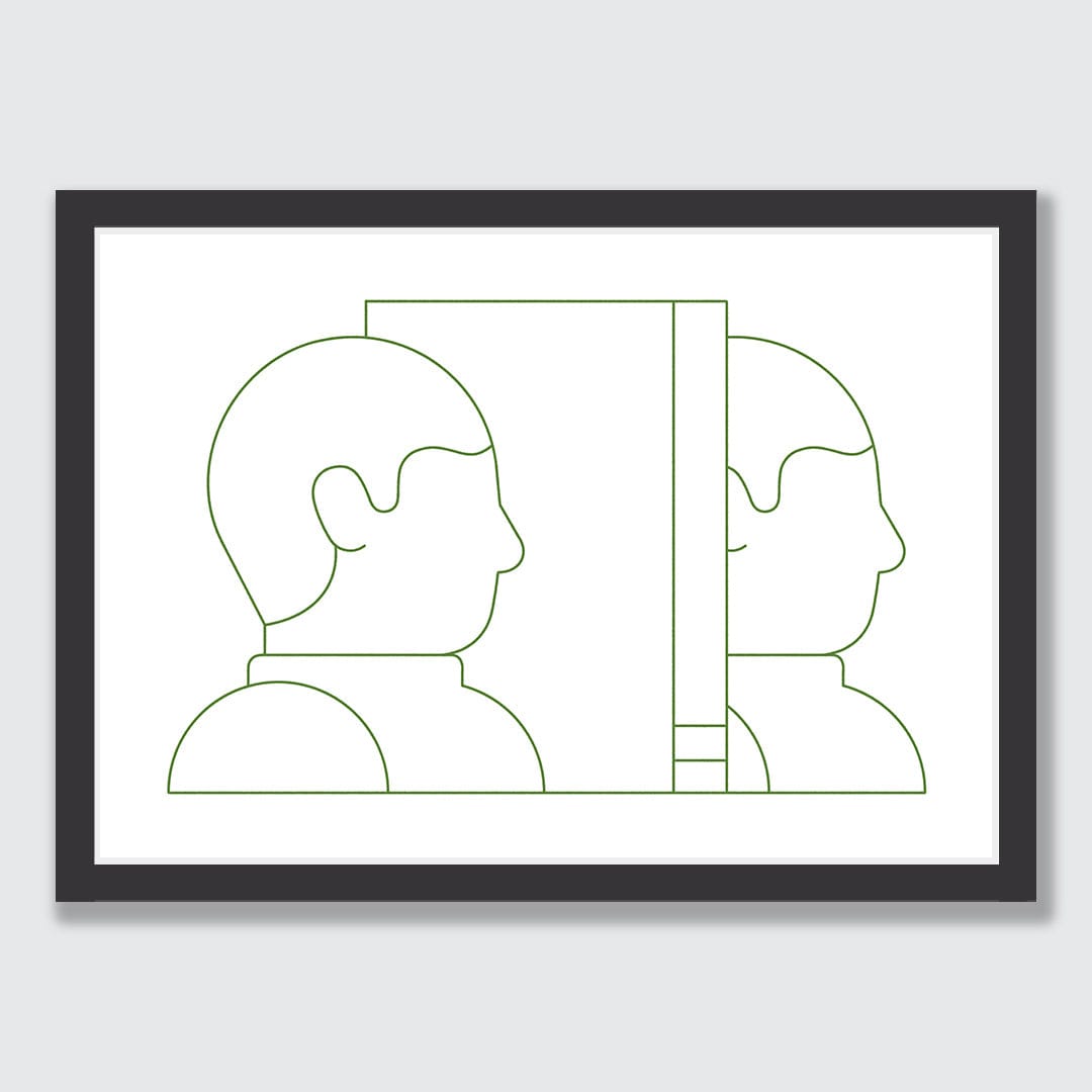 Divider Art Print by Matt Jennings