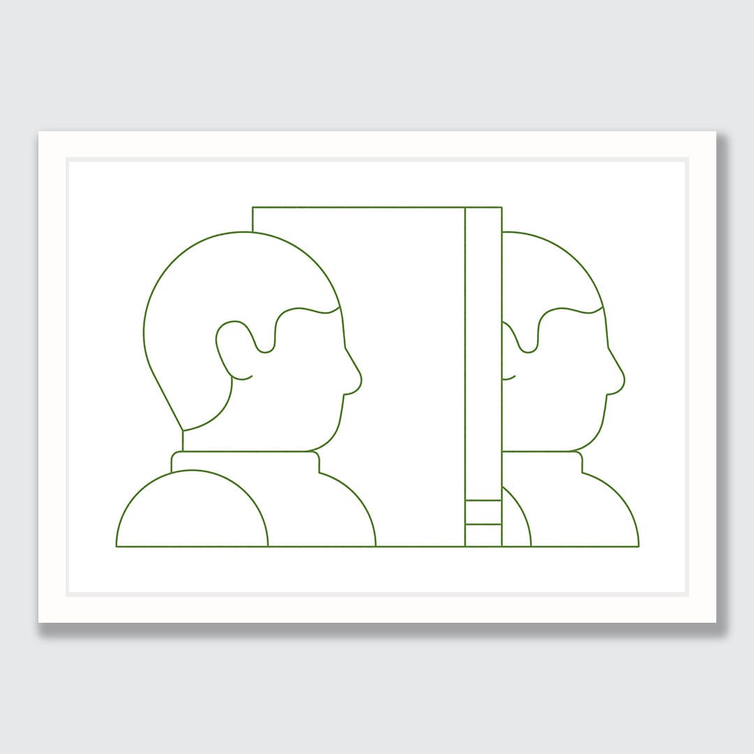Divider Art Print by Matt Jennings