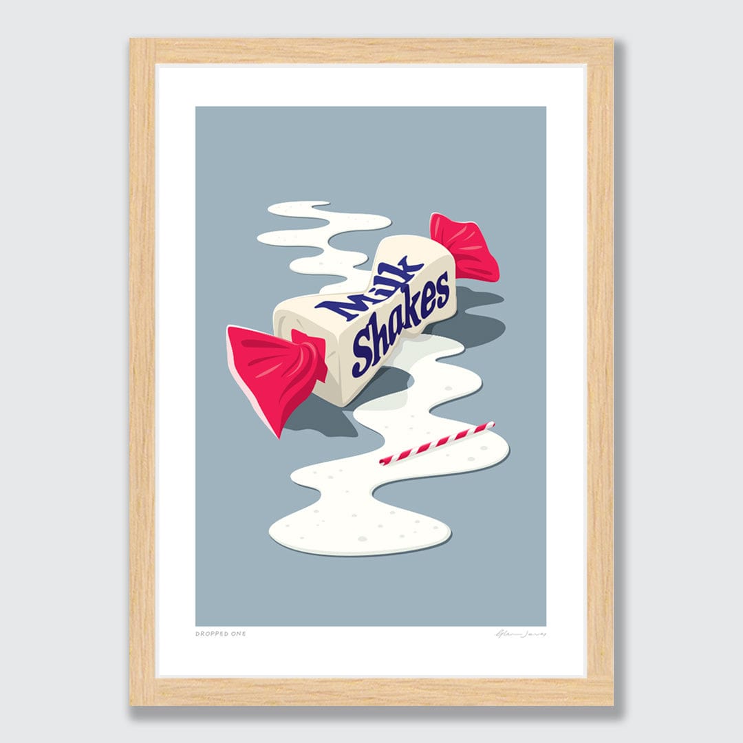Dropped One Art Print by Glenn Jones