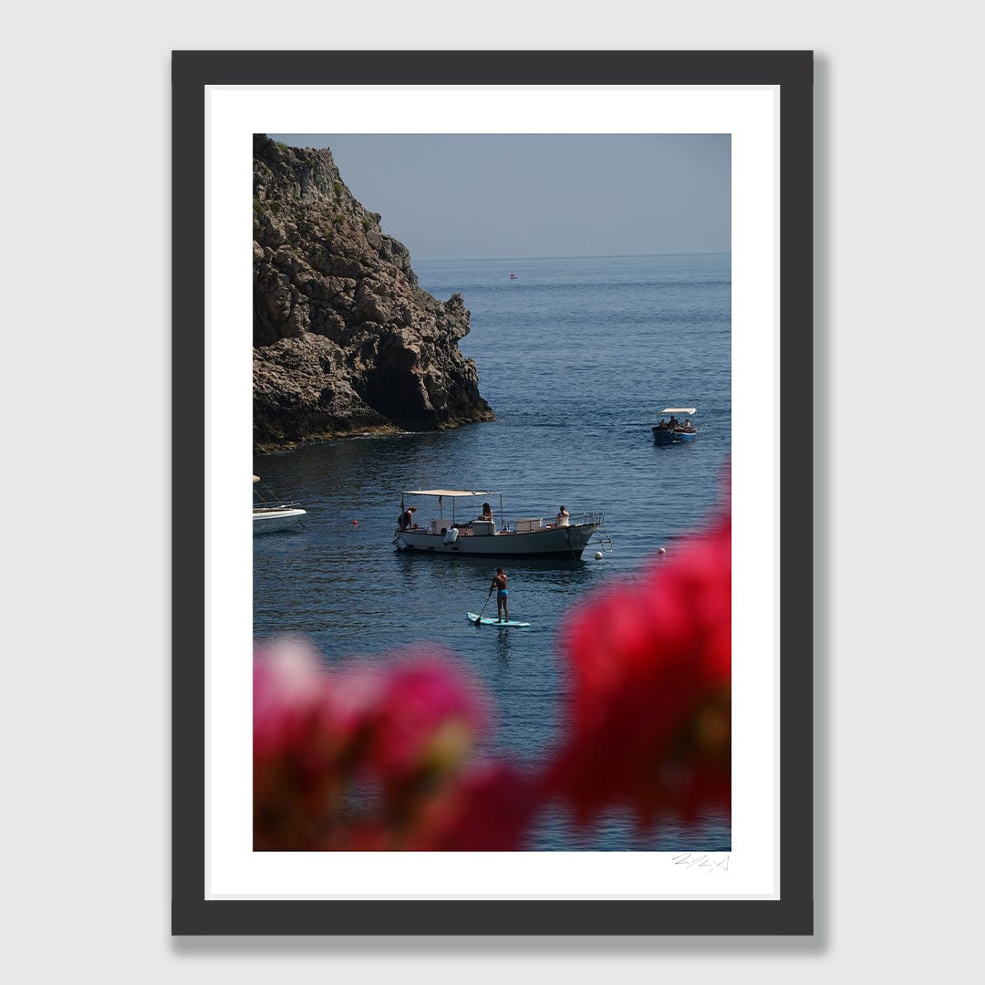 Early Morning Views Taormina Art Print by Jessica Higueras