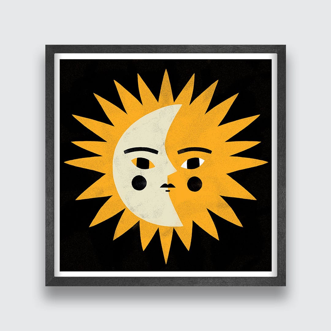 Eclypsy Art Print by Agustina Shuan