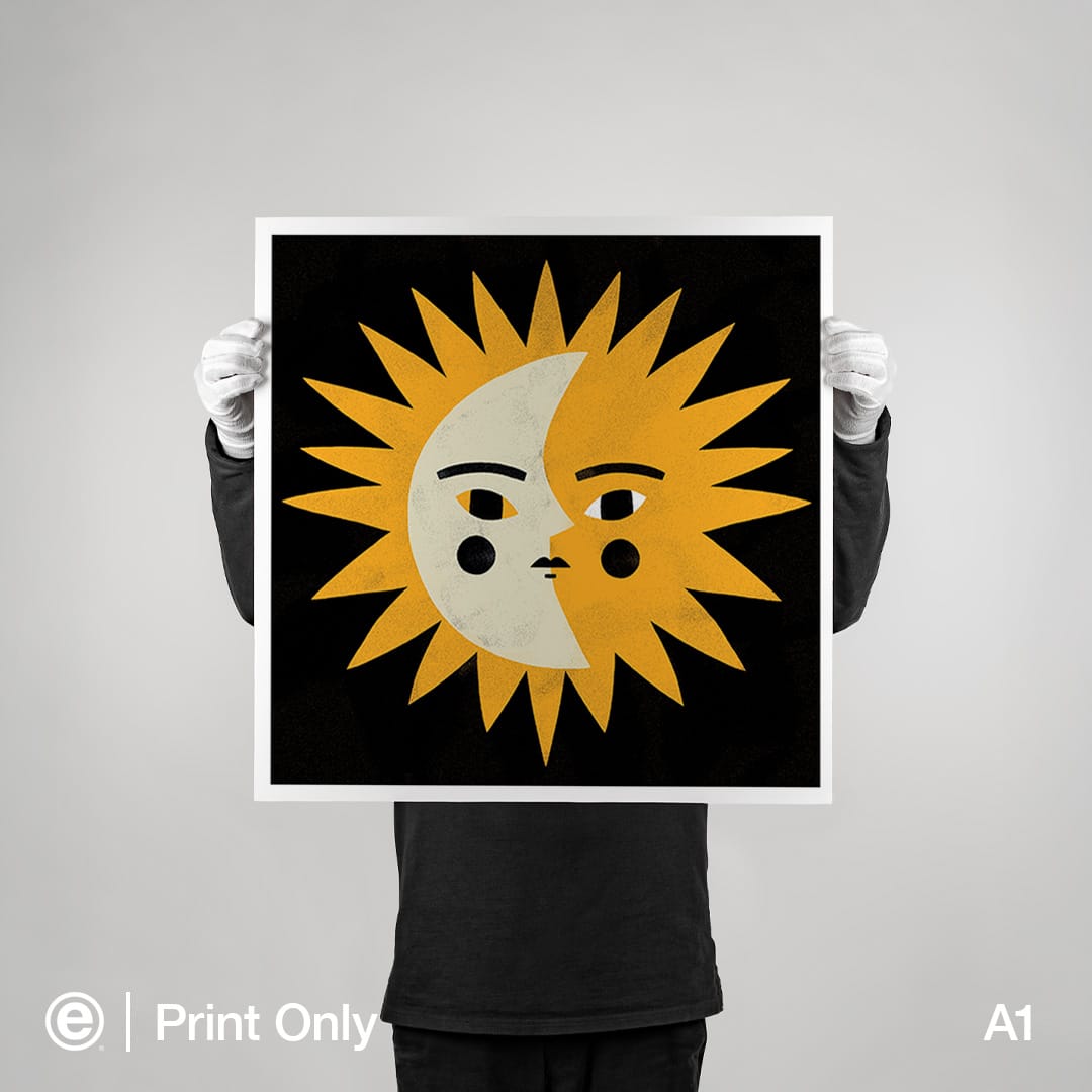 Eclypsy Art Print by Agustina Shuan