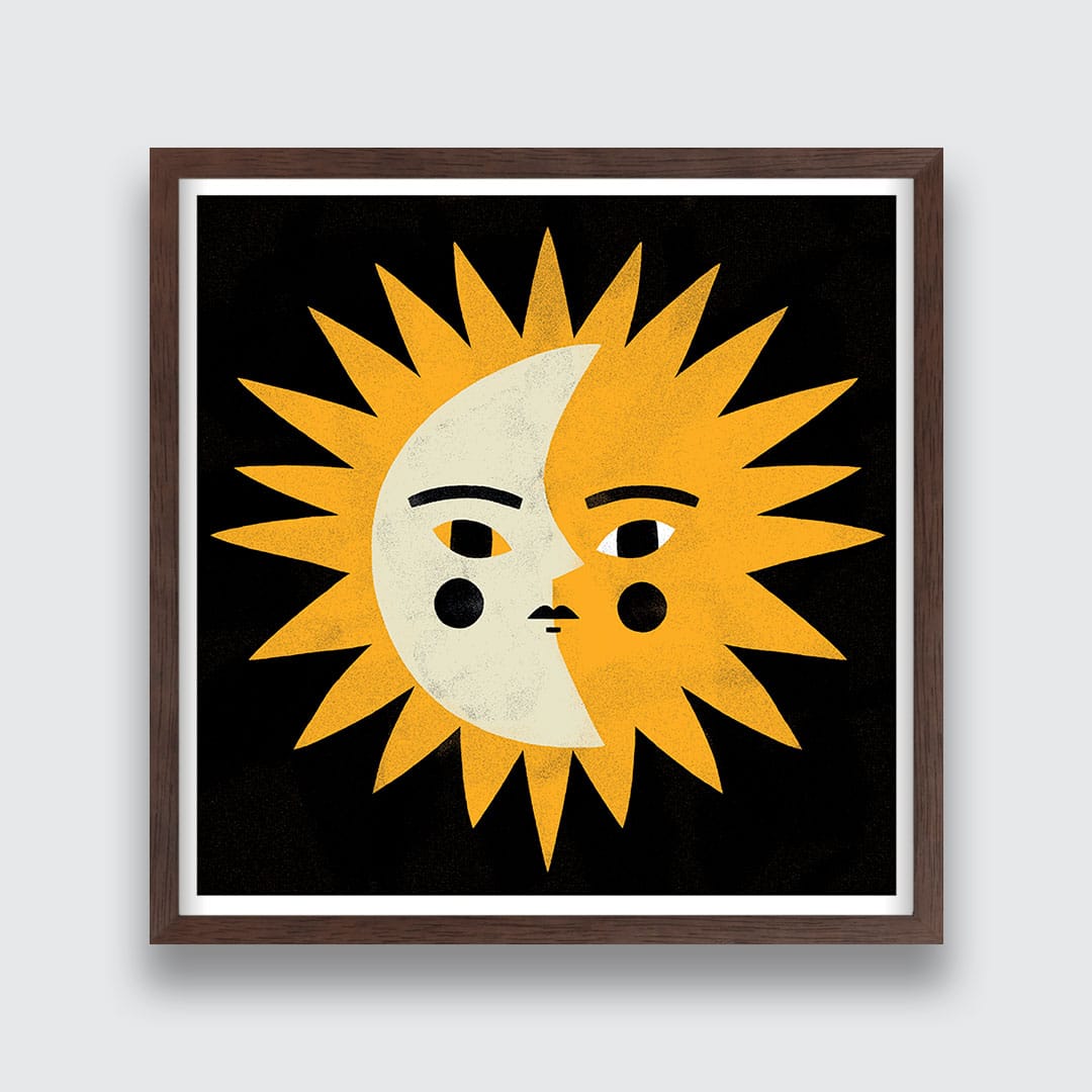 Eclypsy Art Print by Agustina Shuan