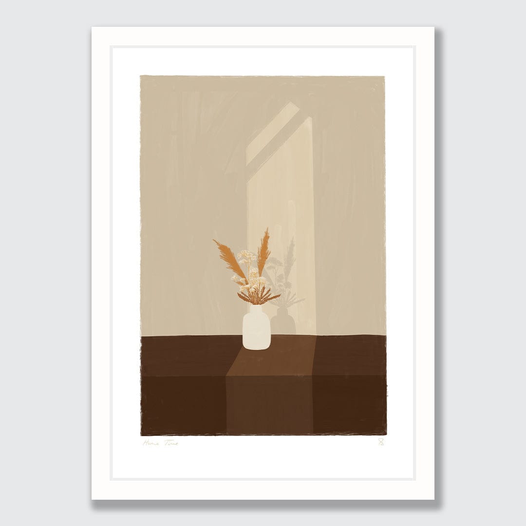 Favourite Dried Flowers Art Print by Home Time