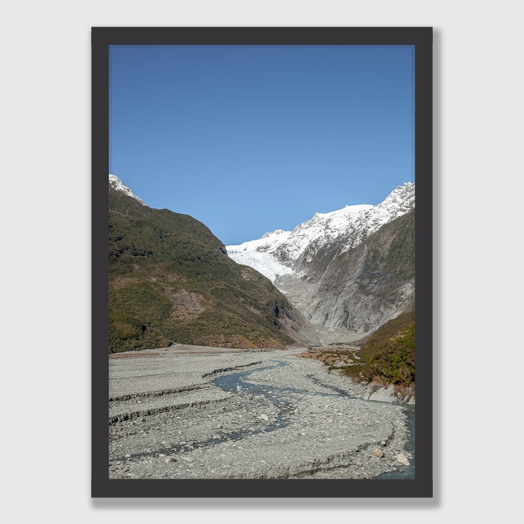 Fox Glacier was Here Photographic Art Print by Elliot Alexander