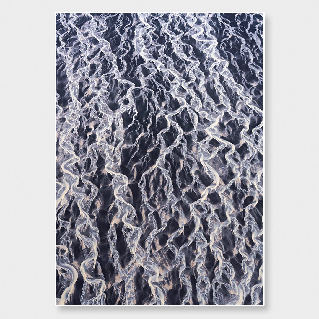 Glacial Script Photographic Print by Emma Willetts