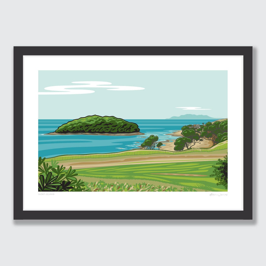 Goat Island Art Print by Glenn Jones