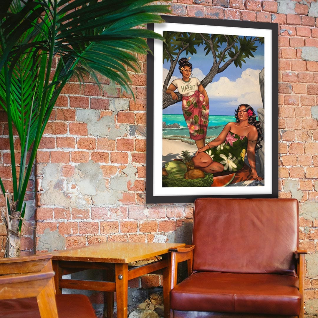 Haapai Masani Art Print by Luca Tu'avao Walton