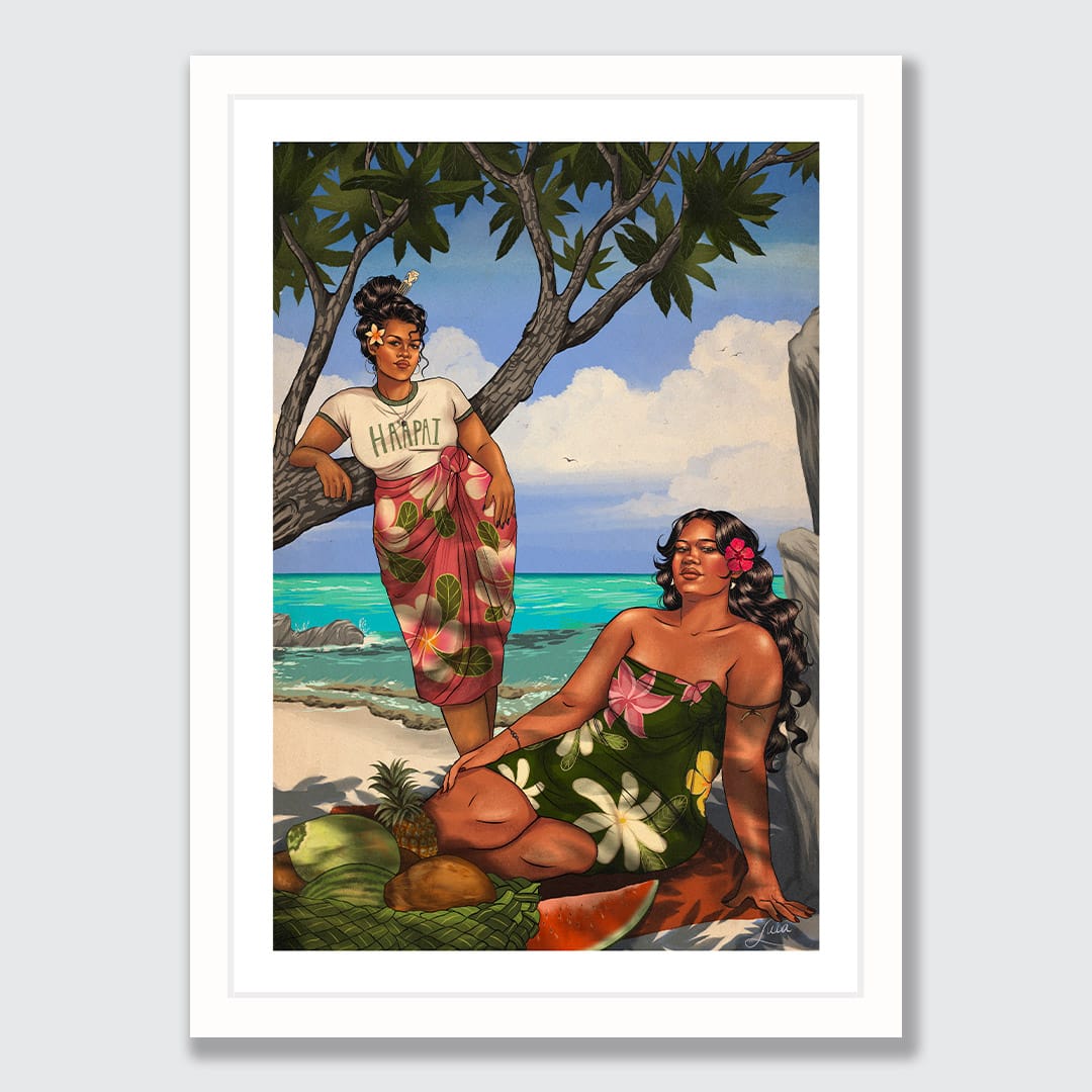 Haapai Masani Art Print by Luca Tu'avao Walton