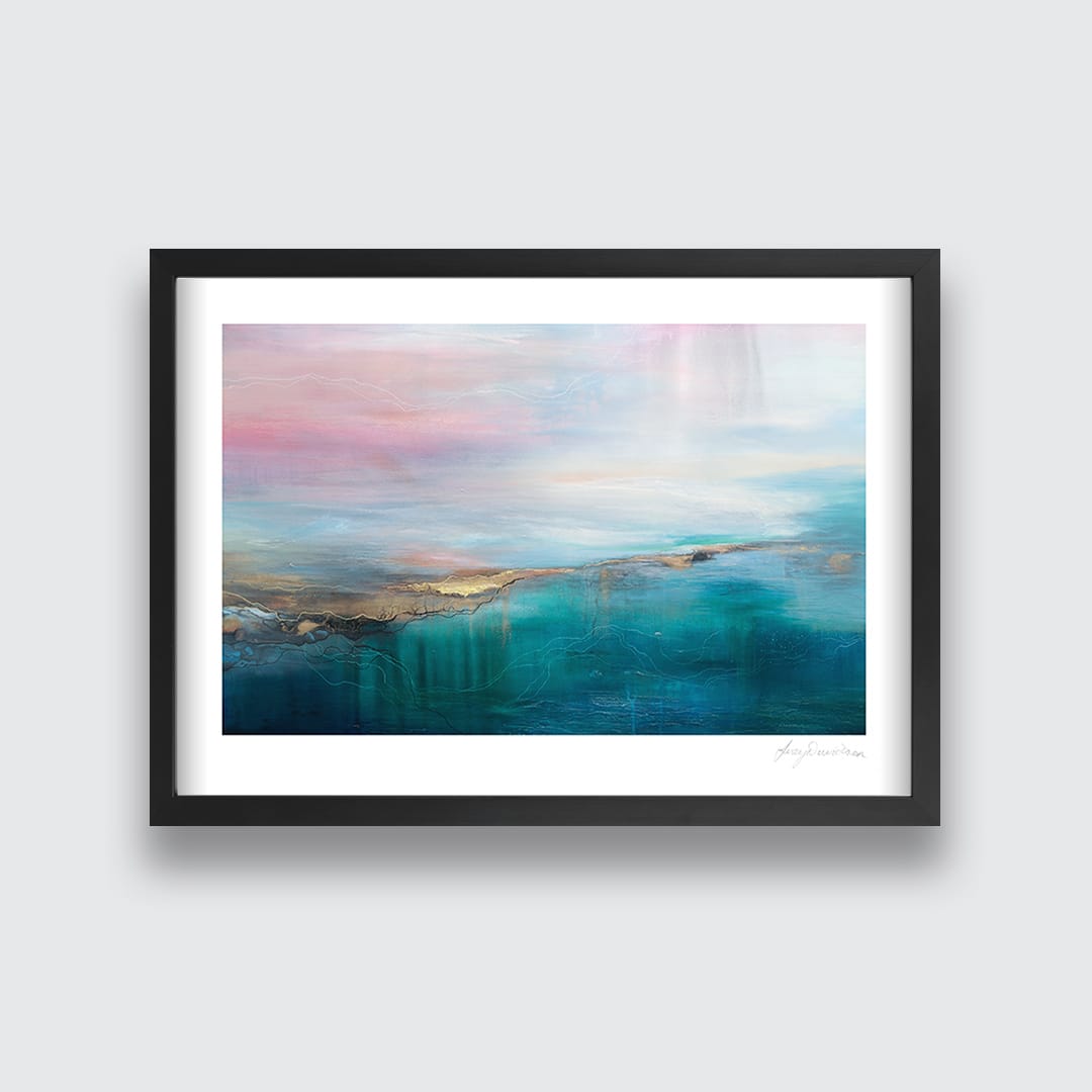 Harbour Light Art Print by Lucy Davidson