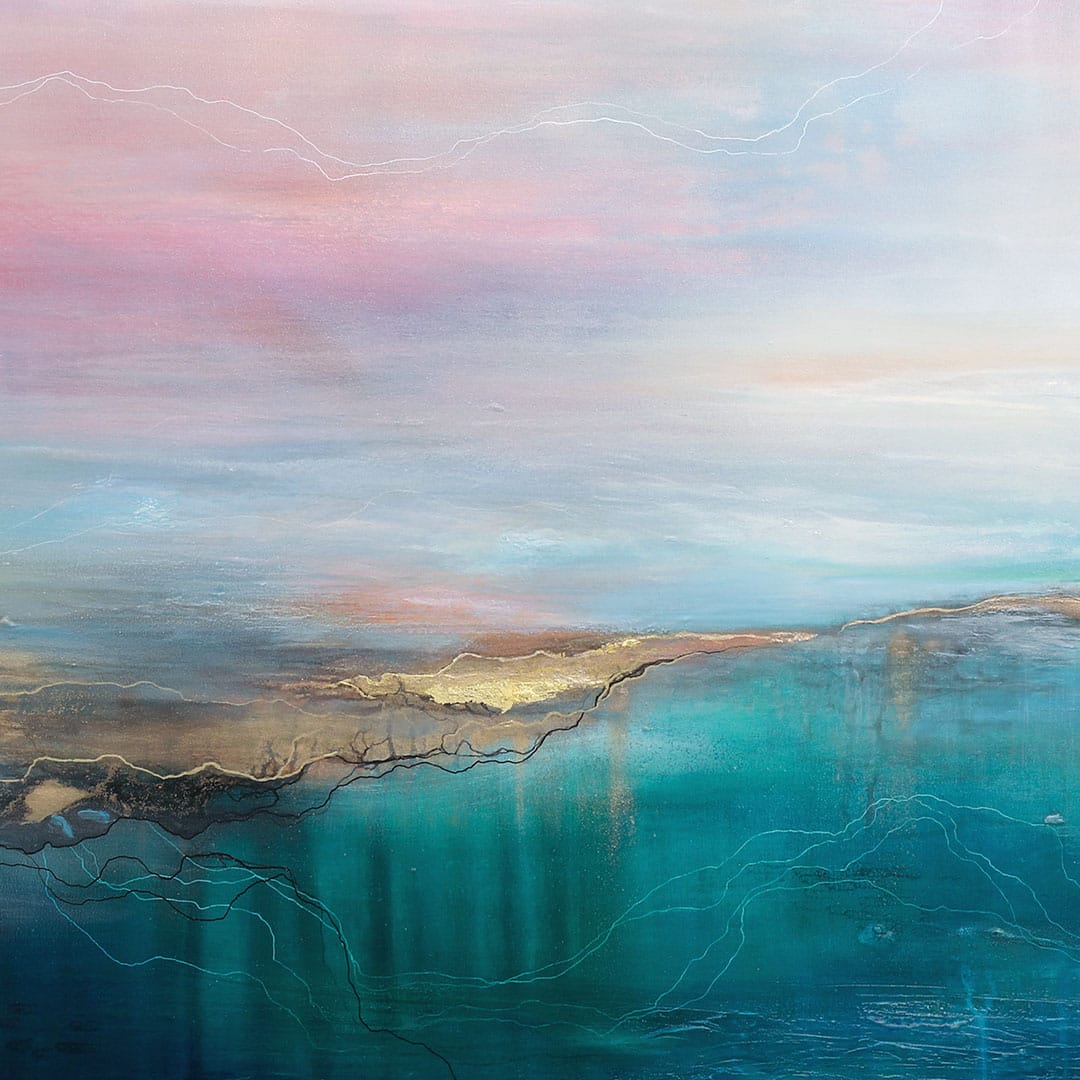 Harbour Light Art Print by Lucy Davidson