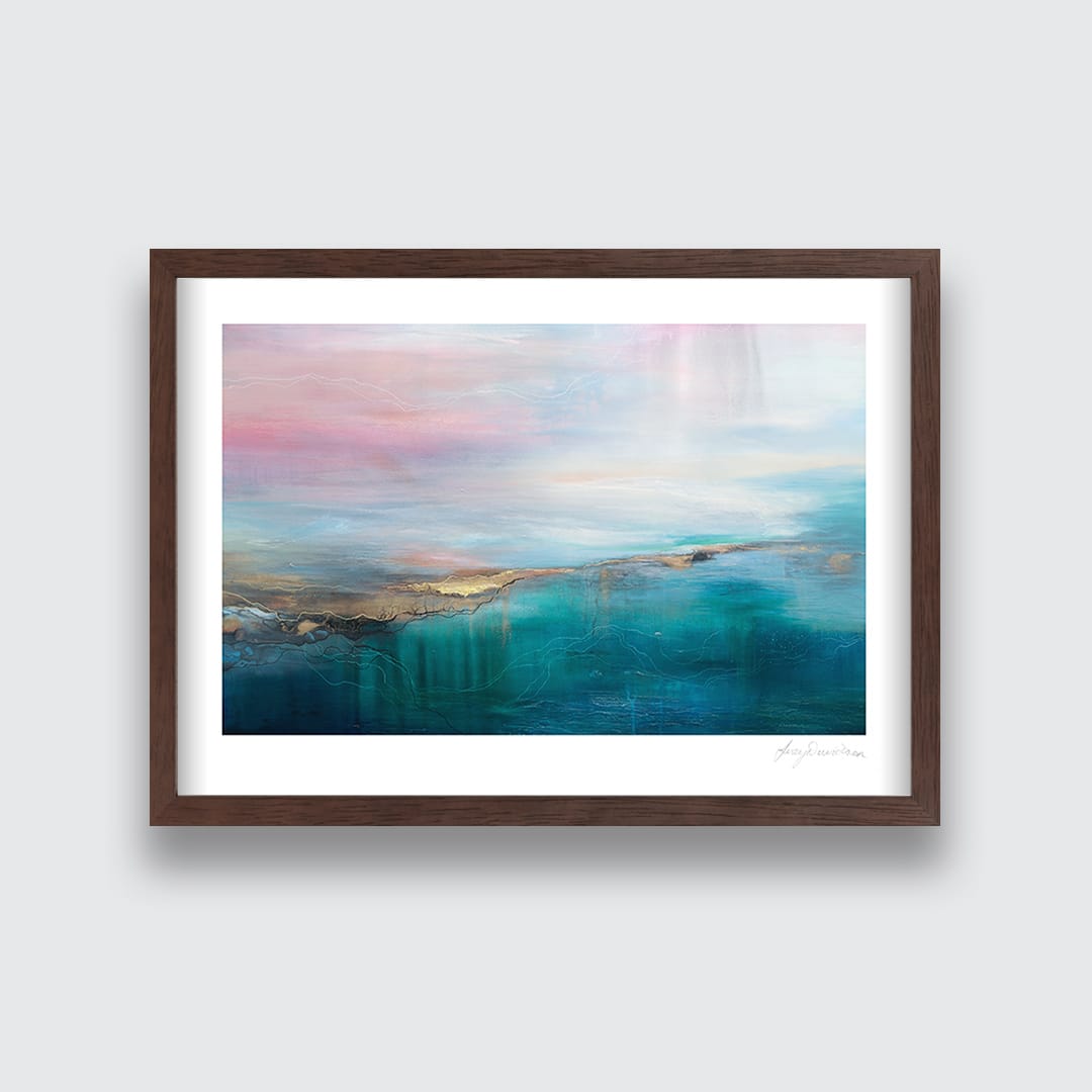 Harbour Light Art Print by Lucy Davidson