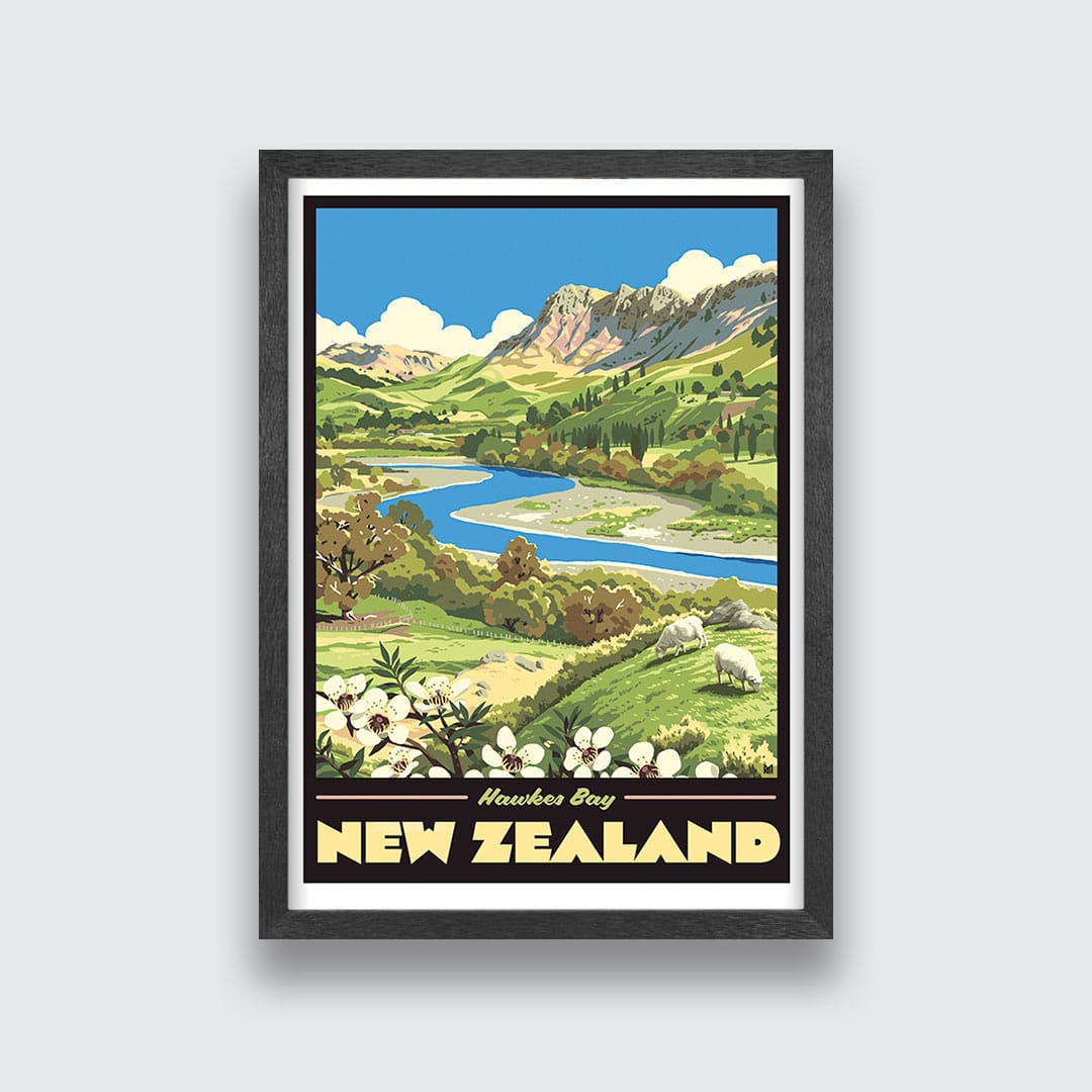 Hawkes Bay Art Print by Ross Murray
