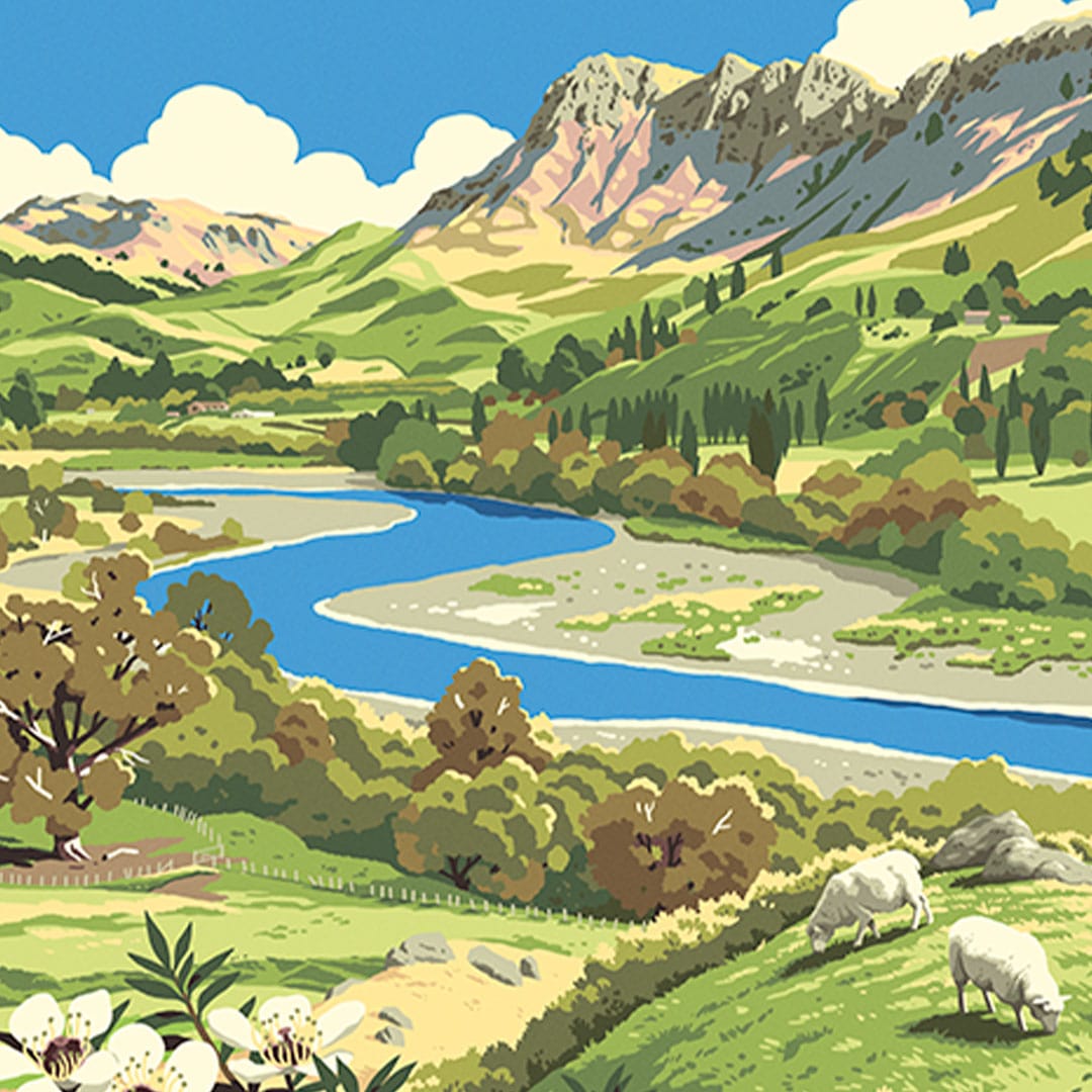Hawkes Bay Art Print by Ross Murray
