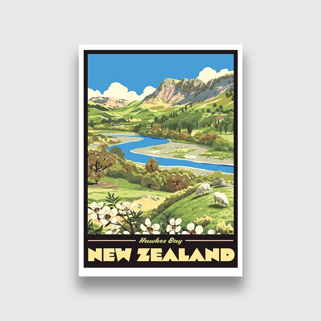 Hawkes Bay Art Print by Ross Murray