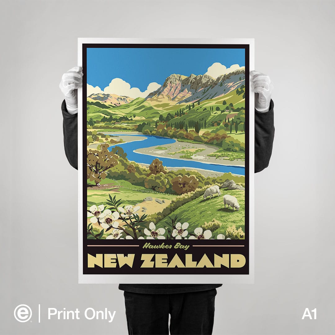 Hawkes Bay Art Print by Ross Murray
