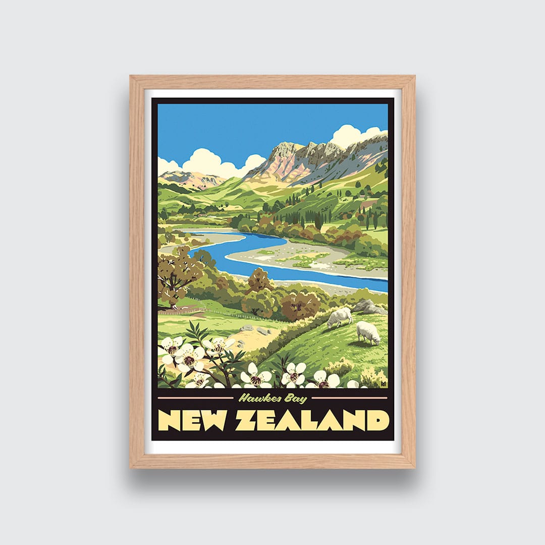 Hawkes Bay Art Print by Ross Murray