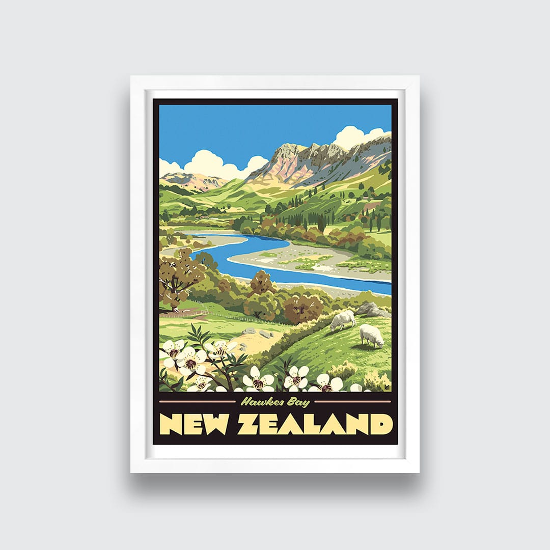 Hawkes Bay Art Print by Ross Murray
