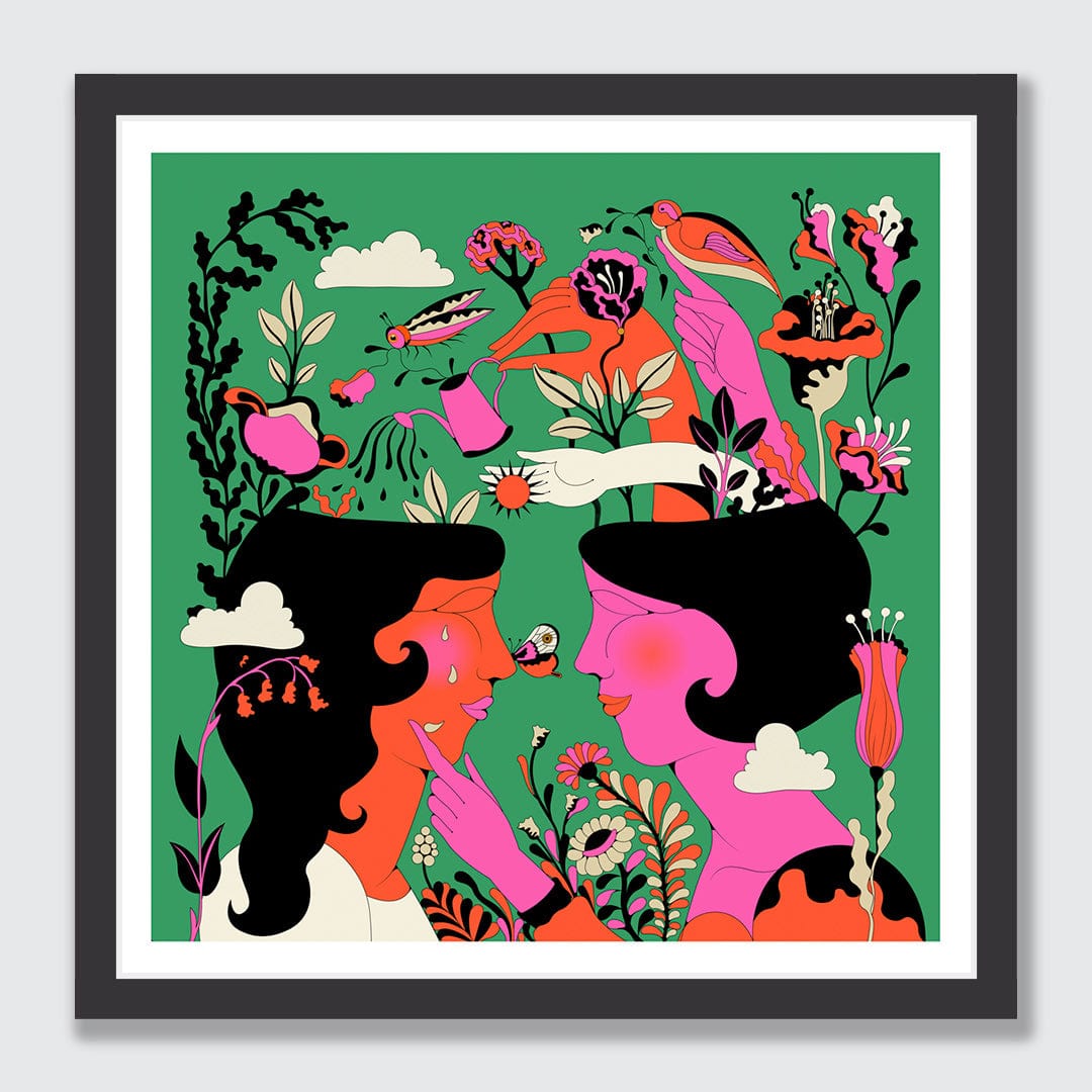 Heart Art Print by Francesca Melis