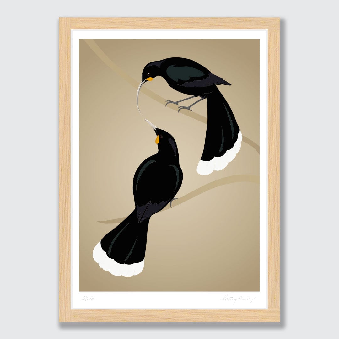 Huia Art Print by Cathy Hansby