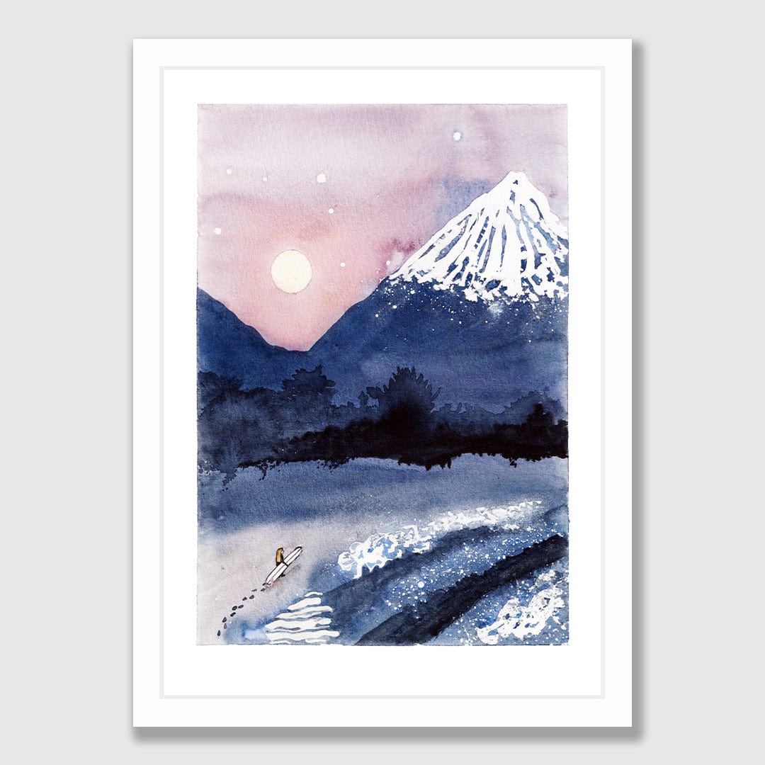 In Awe Art Print by Laura Feller