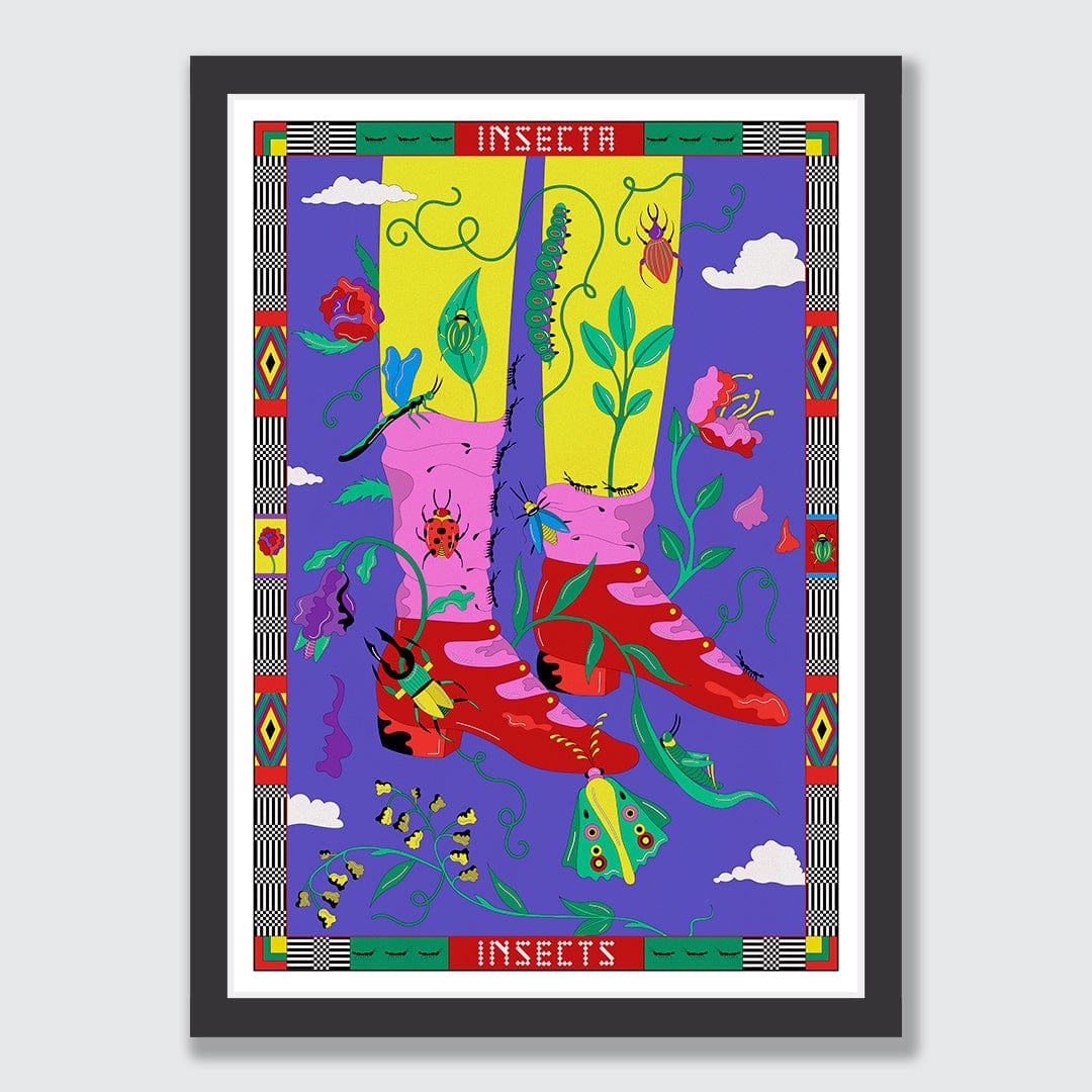 Insecta Art Print by Francesca Melis
