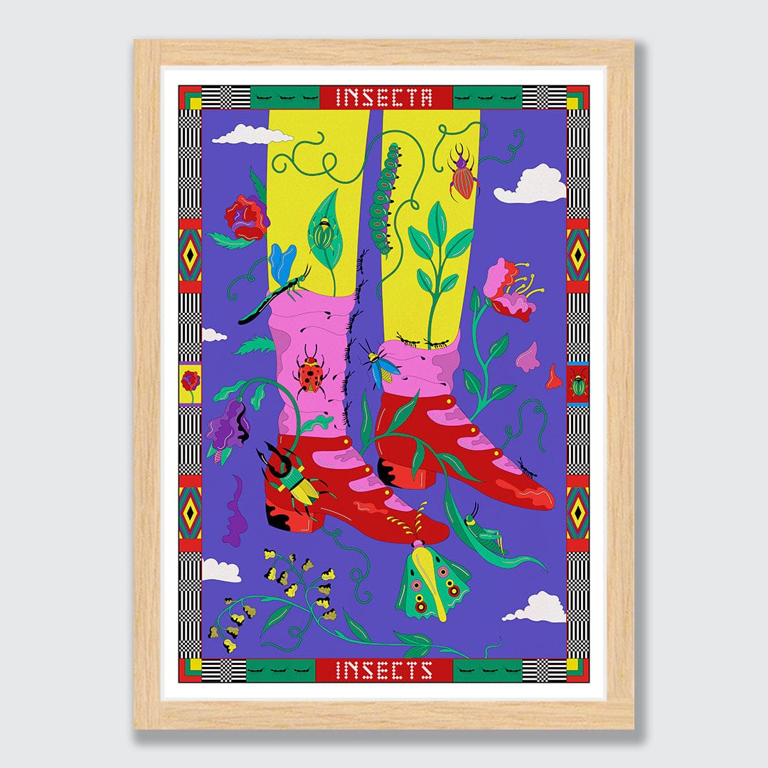 Insecta Art Print by Francesca Melis