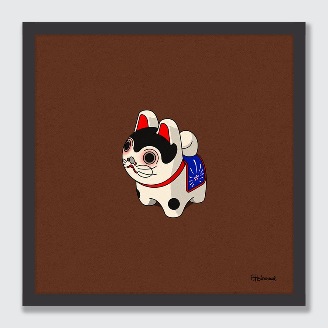 Inu Hariko 594 Art Print by Emile Holmewood