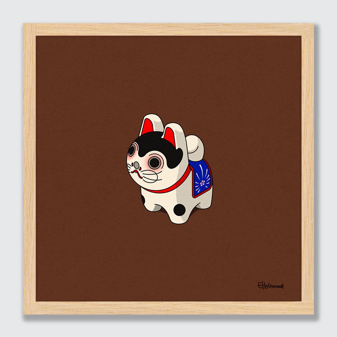 Inu Hariko 594 Art Print by Emile Holmewood