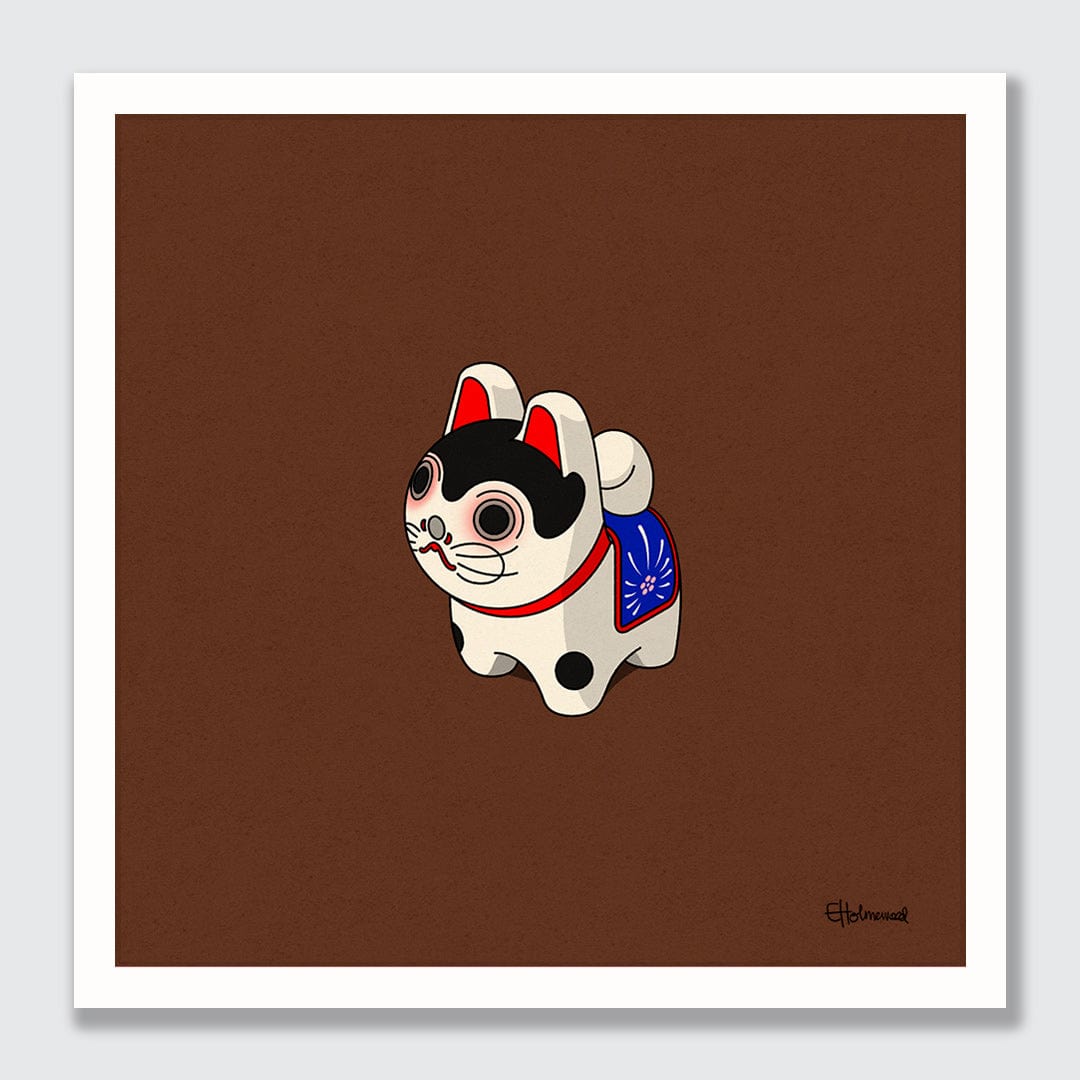 Inu Hariko 594 Art Print by Emile Holmewood